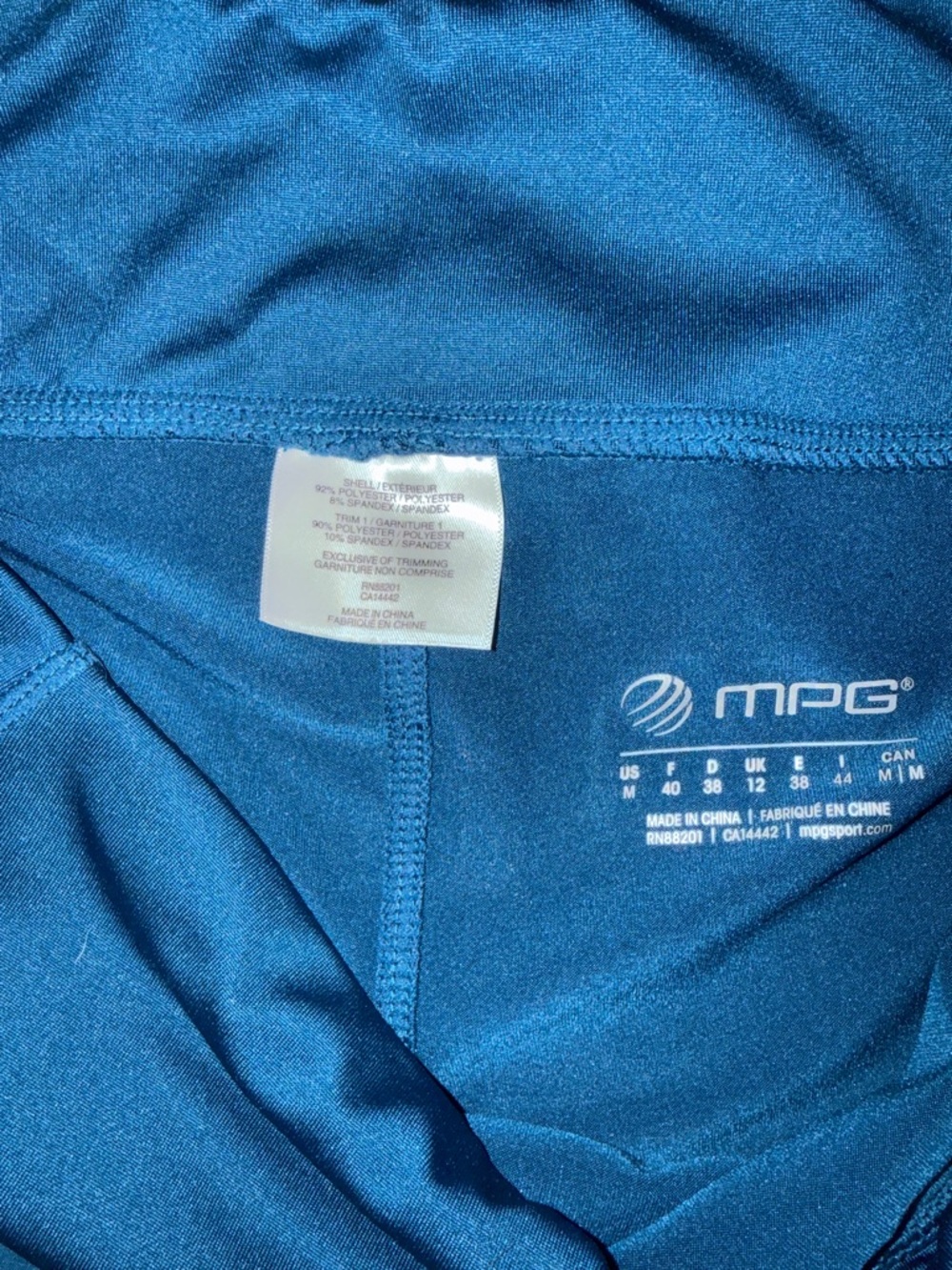 Women's Pleated Athletic Skirts - Black & Blue - Picture 2 of 7